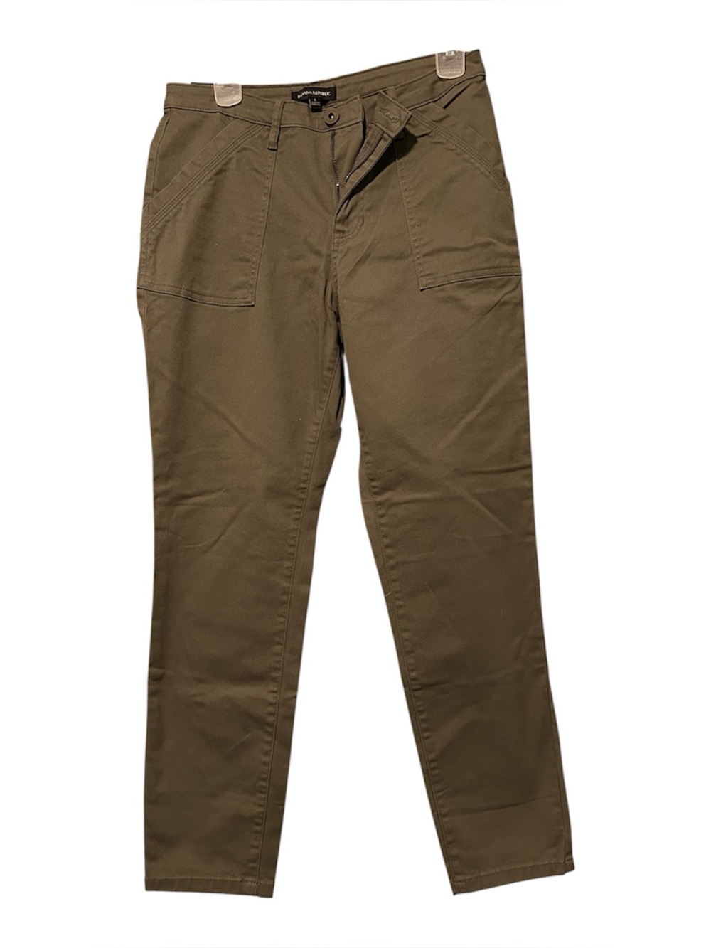 Banana Republic Women's High Rise Twill Pant - Picture 3 of 10